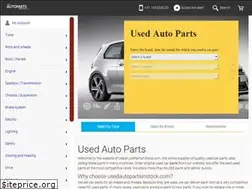 Sites similar to usedautopartsinstock.com
