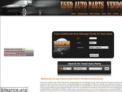 Sites similar to usedautopartsvendors.com