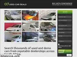 Sites similar to usedcardeals.co.za