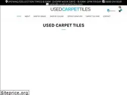 Sites similar to usedcarpettiles.com
