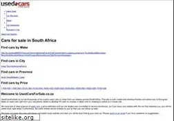 Sites similar to usedcarsforsale.co.za