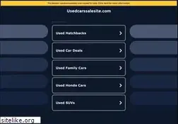 Sites similar to usedcarssalesite.com