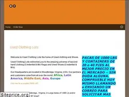 Sites similar to usedclothinglots.com