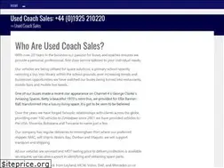 Sites similar to usedcoachsales.co.uk