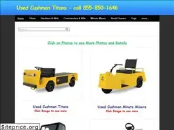 Sites similar to usedcushman.com