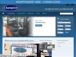 Sites similar to usedforklift.com