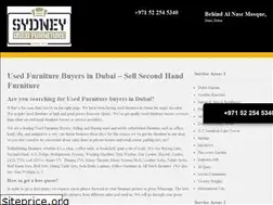 Sites similar to usedfurniturebuyersindubai.ae