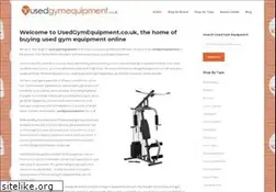 Sites similar to usedgymequipment.co.uk