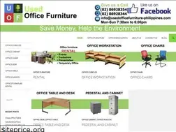Sites similar to usedofficefurniture-philippines.com