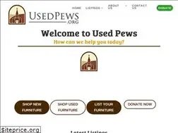 Sites similar to usedpews.org