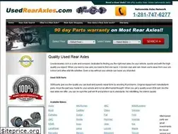 Sites similar to usedrearaxles.com
