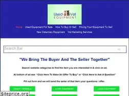 Sites similar to usedvetequipment.com
