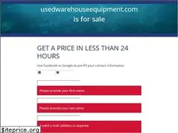 Sites similar to usedwarehouseequipment.com