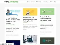 Sites similar to usefulblogging.com
