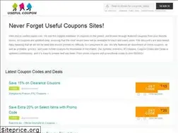 Sites similar to usefulcoupon.com