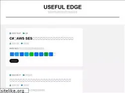 Sites similar to usefuledge.com