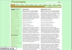 Sites similar to usefulenglish.ru