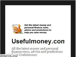 Sites similar to usefulmoney.com