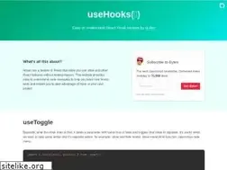 Sites similar to usehooks.com