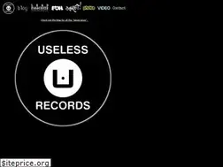 Sites similar to uselessrecords.com