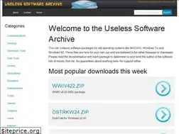 Sites similar to uselesssoftware.com