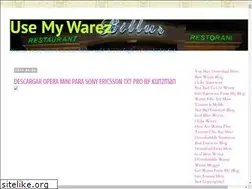 Sites similar to usemywarez.blogspot.com