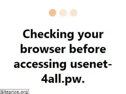 Sites similar to usenet-4all.pw