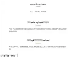 Sites similar to usenetfjmr.web.app