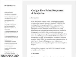 Sites similar to useofreason.wordpress.com