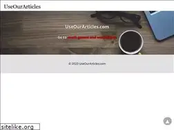 Sites similar to useourarticles.com