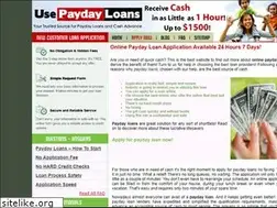 Sites similar to usepaydayloans.com