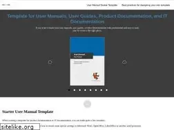 Sites similar to user-manual-template.com