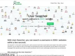 Sites similar to user-searcher.com