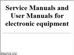 Sites similar to user-service-manuals.com