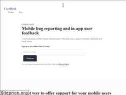 Sites similar to userdesk.io