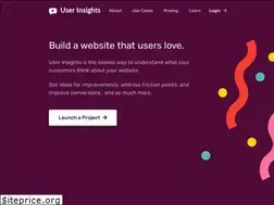 Sites similar to userinsights.com