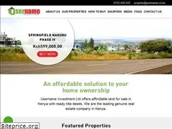Sites similar to usernameproperties.com