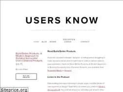 Sites similar to usersknow.com