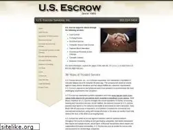 Sites similar to usescrow.net