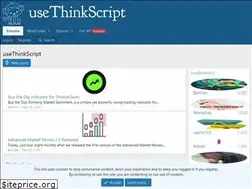 Sites similar to usethinkscript.com