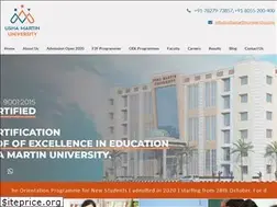 Sites similar to ushamartinuniversity.com