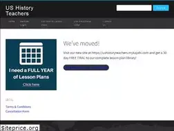 Sites similar to ushistoryteachers.com