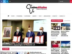 Sites similar to usineafricaine.info