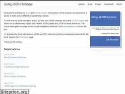 Sites similar to usingjsonschema.com