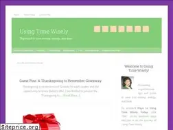 Sites similar to usingtimewisely.com