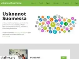 Sites similar to uskonnot.fi