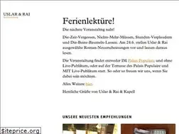 Sites similar to uslarundrai.de