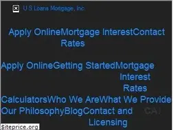Sites similar to usloans.com