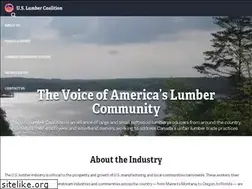 Sites similar to uslumbercoalition.org
