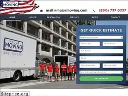 Sites similar to usmajormovers.com